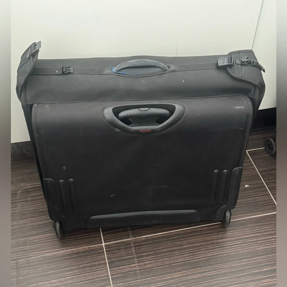 TUMI Classic Black Rolling Travel Garment Bag Alpha Suitcase